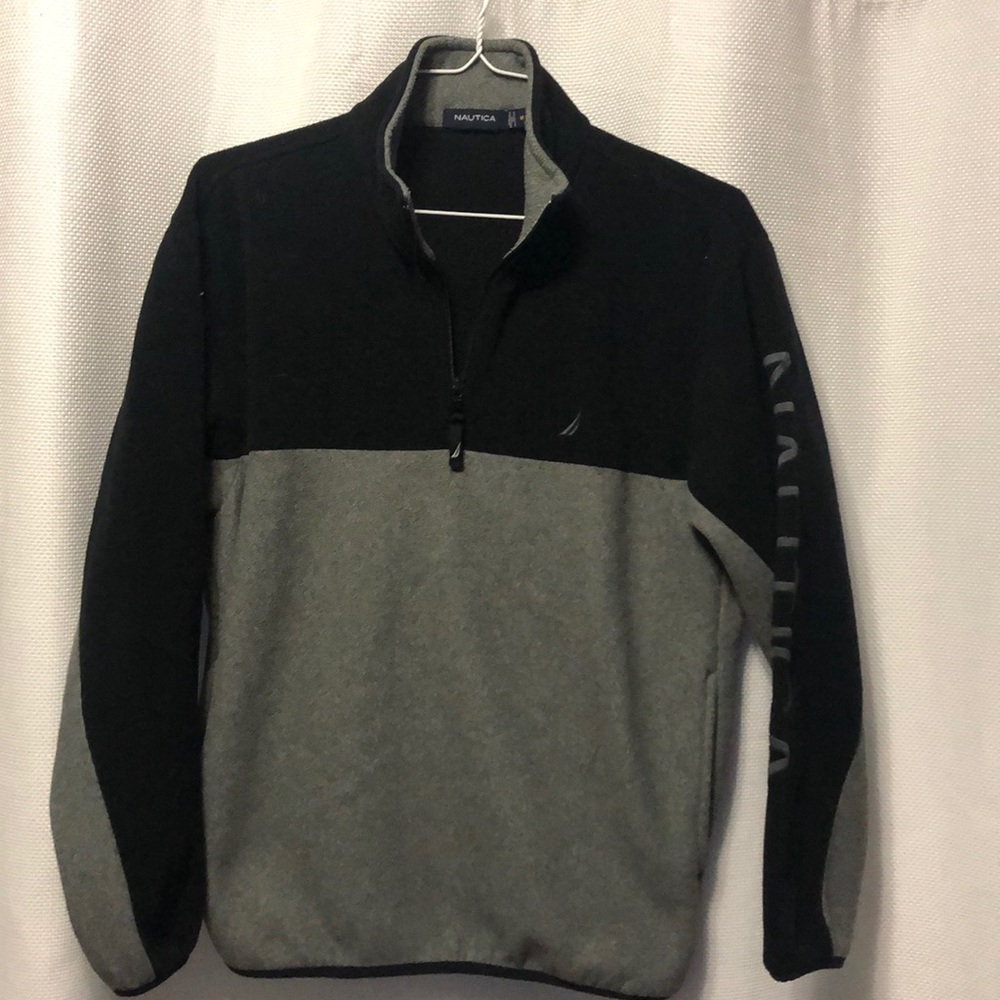 Fleece half zip nautica sweatshirt